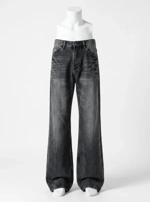 Pantalon flare coton ample décontracté homme - Vue 1 - Pantalon flare