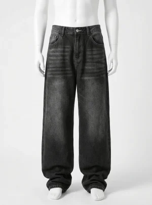 Pantalon flare denim ample quotidien voyage homme - Vue 1 - Pantalon flare