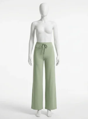 Pantalon flare nylon élasthanne fitness galbant femme - Vue 1 - Pantalon flare