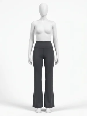 Pantalon flare nylon élasthanne sport respirant femme - Vue 1 - Pantalon flare
