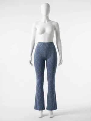 Pantalon flare stretch sport décontracté femme - Vue 1 - Pantalon flare